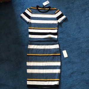 Crop top & skirt set